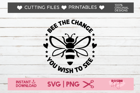 Bee the Change You Wish to See Graphics