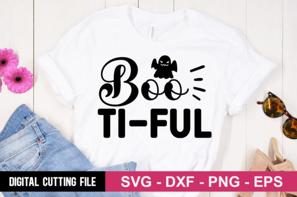 Boo Ti-ful SVG Graphics for T-Shirt Designs