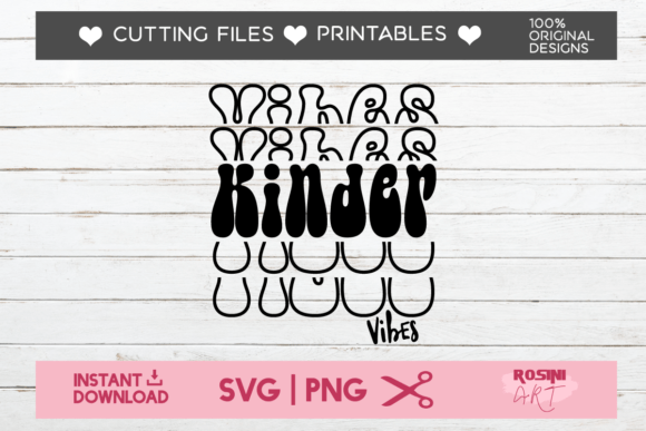 Kinder Vibes: Graphics & T-Shirt Designs
