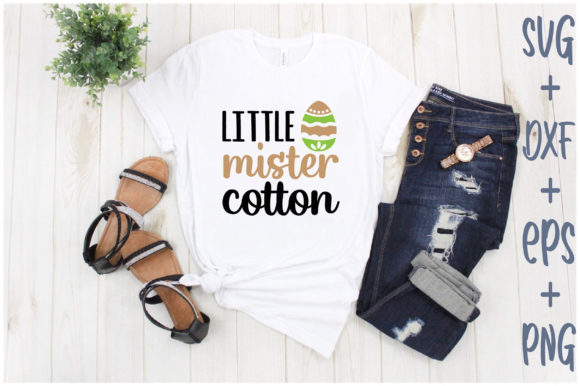 Little Mister Cotton Graphics for T-Shirt Designs