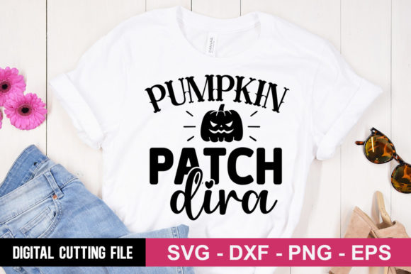 Pumpkin Patch Dira SVG Graphics for T-Shirt Designs