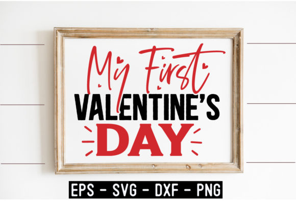 Valentine SVG T Shirt Design Template: Graphics & Crafts